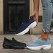 Barefoot Shoe Wide Footed Thick Soled Both Men And Women 2025 New Spring Mesh Sports Shoes For Casual Tennis Female_vogvips.com