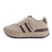 Foreign Trade Cross-border Plus-size Women's Leather Sneakers, Versatile For Spring And Autumn 2026, Running Flat-soled_vogvips.com