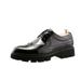 Euro Step Formal British Style Lace-up 2025 Spring And Autumn Brogue Floral Men's Casual Leather Shoes_vogvips.com