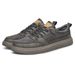 Men's Shoes Breathable British Style Sneakers Soft-soled Fly-woven Mesh Men's Retro Casual Board Shoes_vogvips.com