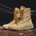 Large Size Outdoor Hiking Shoes Men's And Women's High-top Shoes Martin Boots Women's Leather Hiking Shoes_vogvips.com