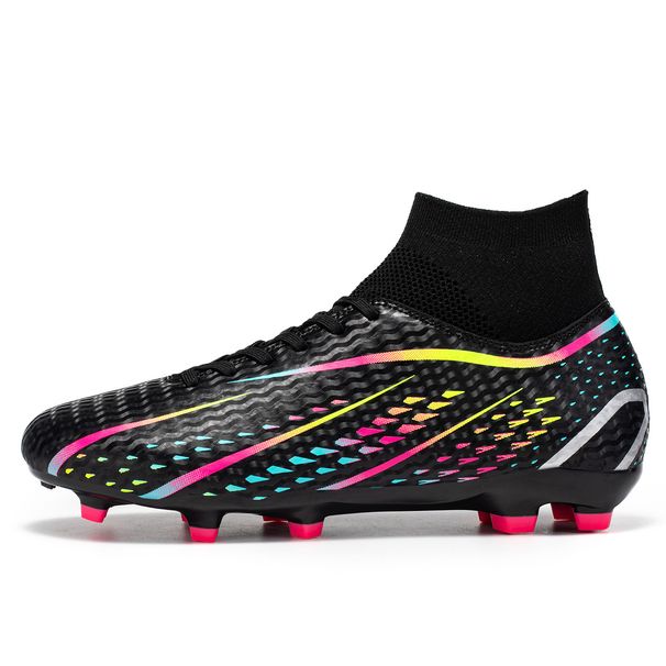 Xiyin Football Shoes, Men's And Women's High Top Adult Student Long Broken Nail Grass Competition Training Shoes_vogvips.com