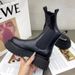 Women's Genuine Leather Ankle 2025 Spring And Autumn New Style Single-Layer Thick-Soled Height-Increasing Martin_vogvips.com