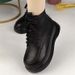 ShoeVault 2024 Winter New Cotton With Fleece Lining Martin Warm Thick-Soled Short Northeat Cold-Proof Snow Thickened Women'_vogvips.com