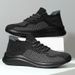 Spring Autumn New Casual Couple Large Korean Edition Flying Weave Lightweight Sports For Men And Women Running Shoes_vogvips.com