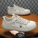 Summer Men's Shoes Fly-woven Mesh Breathable Lace-up Soft Sole Casual Versatile Student Running Commuter Sports Shoes_vogvips.com