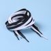 Men's and women's leather shoes matching black and white classic LACES_vogvips.com