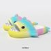 Summer Shark Slippers Women Shark Slides Beach Flip Flops Men Bathroom Home Anti-skid Flat Shoes Couple Funny Sandals Shoes_vogvips.com