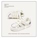 Men’s Shoes Destroy Aesthetic Design White Shoes Bread Shoes Trendy Casual Couple Shoes Men's And Women's Same Style Men's Shoes_vogvips.com