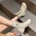 Martin For Women 2025 Spring New Thick-Soled Suede Short Boots Couple Style Hiking Casual Men's Shoes_vogvips.com