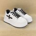 Foreign Trade Cross-border Thick-soled White Sneakers For Women, Versatile And Popular Spring/autumn Casual Sports_vogvips.com