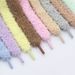 Shoelaces Cute Retro Sneakers National Tide Caterpillar Design DIY Flat Plush Shoelaces_vogvips.com