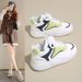 2025 Spring White New Korean Ins Female Students Height Increasing Thick Soled Sports Board Casual Shoes Women K8639_vogvips.com