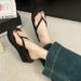 Women's Double Strap Wedge Heel Platform Flip Flops Summer Beach Non Slip Odor Resistant Shoes_vogvips.com