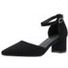 Big Size Hollow High Heels For Women Plus Fat Feet Single Shoes_vogvips.com