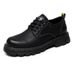 Leather for 2024 new spring autumn season leather breathable lace up business with soft soles and anti slip casual men's_vogvips.com