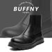 Hot Selling Chelsea Boots Men's Breathable Soft Bottom Cigarette Boots High Top Black Middle Help Tooling Martin Boots Men_vogvips.com