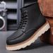 European Warm Series 2025 New Winter High Top Men's Work Motorcycle British Style Martin Boots_vogvips.com