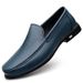 Large Size Multi-color Casual Loafers Men's Casual Little White Shoes Lazy Doudou Shoes_vogvips.com