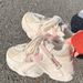 Dad Shoes Women's Platform Mesh Shoes Trendy Korean Niche White Shoes_vogvips.com