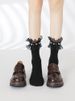 Women's Thick-Soled Loafers Spring 2025 New Genuine Soft Bottom Chunky Heel Lazy Slip-on Single-Layer British Style_vogvips.com