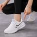 Women's shoes breathable flying woven casual shoes mesh shoes running shoes_vogvips.com