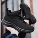 Men's In Large Size, New Leather Casual Sports For Autumn And Winter, Outdoor Lightweight Running Shoes, Korean Version_vogvips.com