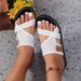 Women's Breathable Mesh Slip-On Summer Slippers with Peep Toe Non-Slip Beach Footwear_vogvips.com