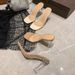 High Fairy Style 2024 Transparent Summer New Thick Open Toe Crystal Heel Slippers Large_vogvips.com