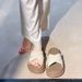 Thick-soled Small Fragrant One-word Slippers, Women's New Summer Wear French Small Sandals Beach Sandals In 2025_vogvips.com