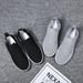 Sports Flyknit Breathable Non-Smelly Soft Sole Slip-On Fashion Men's Casual Shoes_vogvips.com
