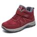1178225343@qq.com Walking 2025 Winter New Snow Live Women's Fleece Lined Thickened Short Boots Warm Mom Shoes_vogvips.com