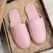 Men’s Shoes Spring And Autumn Seasons Home First Layer Lambskin Slippers For Women Home Indoor Wooden Floor Baotou Home Leather Slippers_vogvips.com