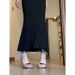 New European And American Style Transparent Chunky Heel Silver Strappy Square-toed High-heeled Shoes, Feminine Versatile_vogvips.com