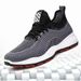 Men's Casual Sports Shoes Spring 2023 Korean Style Fashion Mesh Flyknit Running Hollow out Design_vogvips.com