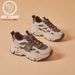 Bee And Wolf Flagship Store Autumn Winter Trendy Genuine Leather Dad Shoes For Women New Four Seasons Versatile_vogvips.com