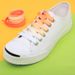 Shoe Accessories color gradient shoelaces sports shoes white shoes canvas shoes children's personality trendy flat shoelaces_vogvips.com