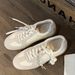Women's Height-Increasing Lace-Up Retro Sneakers 2025 Autumn Korean Version Versatile Vintage Color-Block Soft Sole_vogvips.com