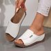 Summer Soft Platform Slippers Women 2025 Fashion Peep Toe Wedges Flip Flops Woman Light Med Heel Casual Beach Shoes_vogvips.com