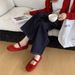 2025 Fall/Winter New Mary Jane Flats Genuine Leather Casual Shoes Stylish And Versatile_vogvips.com