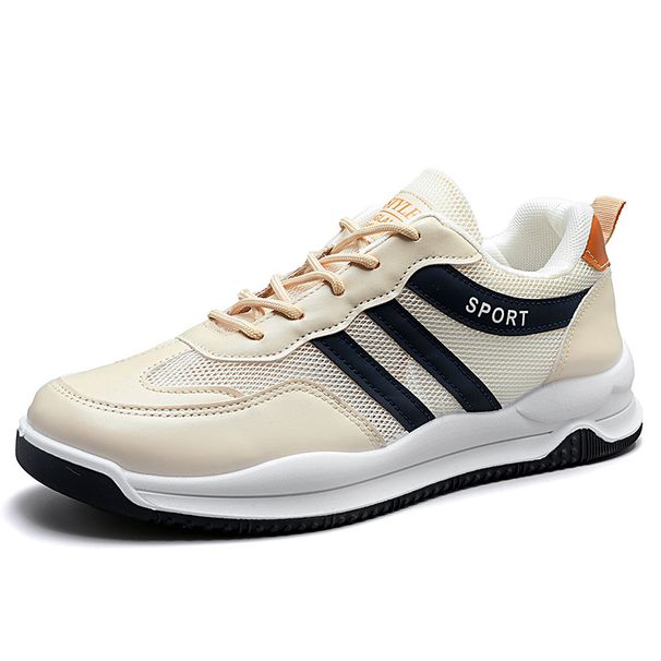 Men's Summer Breathable Mesh Casual Shoes - Lightweight Comfortable Sneakers With Soft Sole, Trendy Sports Shoes For Daily Wear_vogvips.com