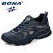 BONA Casual Brand Shoes Men Sneakers Flats Breathable Microfiber Outdoor Leisure Footwear Trendy Style_vogvips.com