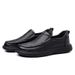 Casual For Men, Round Toe, Autumn Daily Genuine Leather Men's S, Slip-On Non-Slip Loafers, First Layer Cowhide Dad_vogvips.com