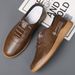 Men's Leather White Sneakers - Waterproof Casual Shoes For Running & Daily Wear_vogvips.com