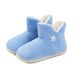 High Top Thickened Full Coverage Home Confinement Shoes, Slippers For Women In Winter, Heel Insulation, Plush Indoor_vogvips.com