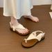 French-style Slip-on Sandals For Women To Wear With Skirts, 2026 Summer New Fairy-style Thick-soled Wedge Open-toe Roman_vogvips.com