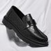 Leather Shoes Men In Summer 2025, New Style With Hollow Out Casual Design. Breathable And Lazy, Suitable For Young_vogvips.com