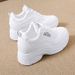 Foreign Trade Cross-Border Dad For Women, Ins Trendy Shoes, Thick-Soled Versatile Autumn Indoor Height-Increasing Casual_vogvips.com
