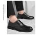 Men's Hollow Out Dress Shoes Wedding Leather Heightening Leather Shoes Business Casual Dress Men's Shoes Groom Wedding Shoes One Piece_vogvips.com