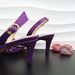Women's pointed shoe bag simple hollow design thin with ankle chain chain dinner party commuting wear_vogvips.com